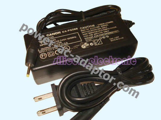New AC / DC Power Charger for Canon PowerShot A300 A400 A420 A43